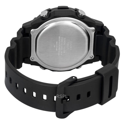 Reloj Casio AE-1700H-1BV de cuarzo con correa de resina digital multifuncional para hombre, 100 m