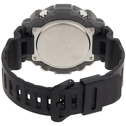 Reloj Casio Standard analógico digital con correa de resina y esfera gris de cuarzo AEQ-120W-1BV 100M para hombre