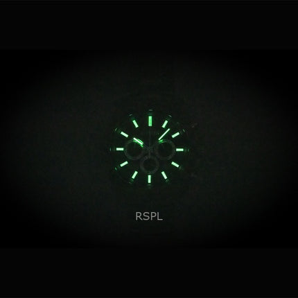 Reloj Citizen Cronógrafo de acero inoxidable con esfera negra de cuarzo AN8230-59E 100M para hombre