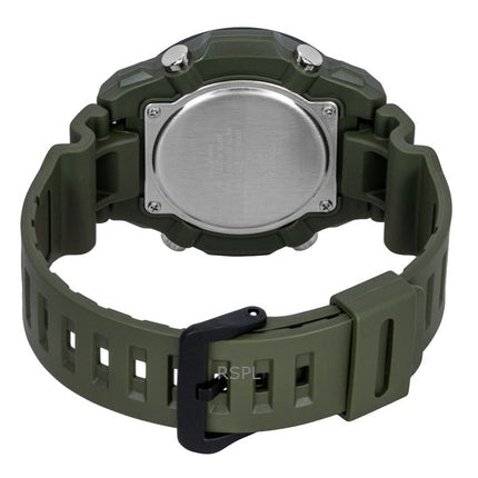 Reloj Casio Standard analógico digital con correa de resina, esfera negra, solar, AQ-S820W-3BV, 100 m, para hombre