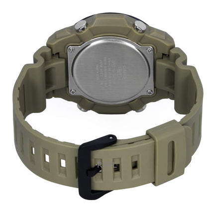 Reloj Casio Standard analógico digital con correa de resina, esfera negra, solar, AQ-S820W-5AV, 100 m, para hombre