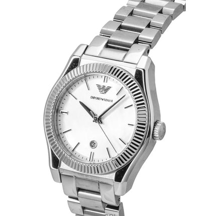 Reloj Emporio Armani AR11723 de cuarzo con esfera de nácar y acero inoxidable para mujer