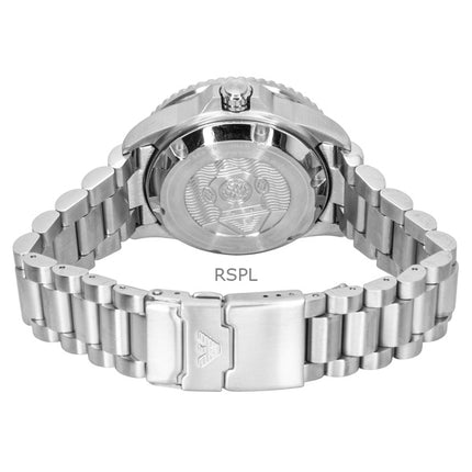 Reloj de buceo automático Emporio Armani Sea Explorer de acero inoxidable con esfera azul AR60087 200M para hombre