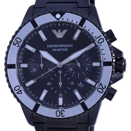 Reloj Emporio Armani Diver Chronograph Quartz AR80050 100M para hombre