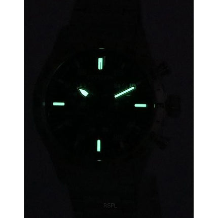 Citizen Eco-Drive Cronógrafo Acero inoxidable Esfera negra AT2520-89E 100M Reloj para hombre