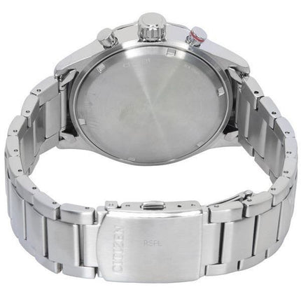 Citizen Eco-Drive Cronógrafo Acero inoxidable Esfera negra AT2520-89E 100M Reloj para hombre