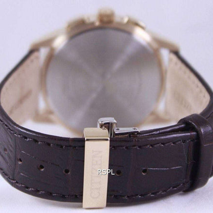 Ciudadano Eco-Drive Radio controlado reloj mundial tiempo AT8113 - 12H hombres