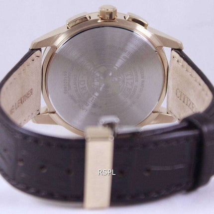 Ciudadano Eco-Drive Radio controlado reloj mundial tiempo AT8113 - 12H hombres