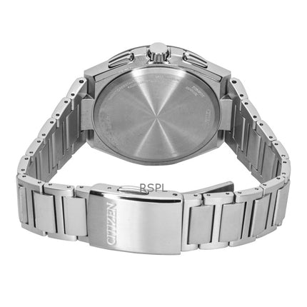 Reloj Citizen Cronógrafo Super Titanium con esfera azul Eco-Drive AT8234-85L 100M para hombre