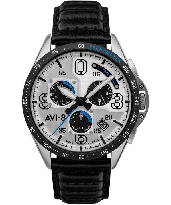 AVI-8 P-51 Mustang Comando Piloto Blakeslee Cronógrafo Cuarzo AV-4077-01 Reloj para hombre