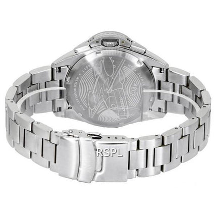 AVI-8 P-51 Mustang Silver Oak Blakeslee Cronógrafo Esfera azul Cuarzo AV-4077-22 Reloj para hombre