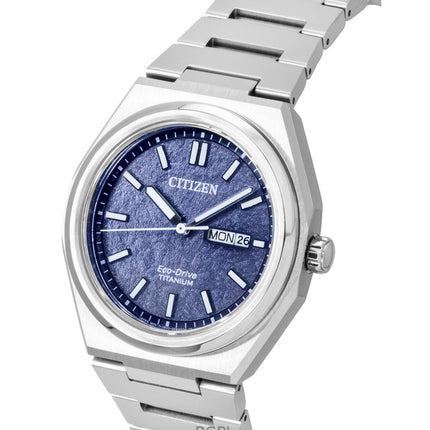 Reloj Citizen Zenshin Super Titanium Eco-Drive AW0130-85L 100M para hombre