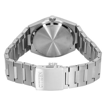 Reloj Citizen Zenshin Super Titanium con esfera salmón Eco-Drive AW0130-85Z 100M para hombre