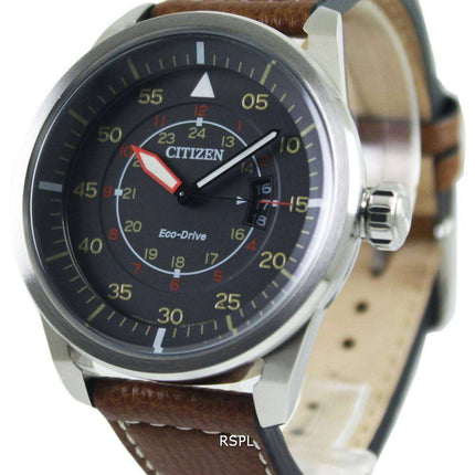 Citizen Eco-Drive aviador poder reserva AW1360 - 12H reloj masculino