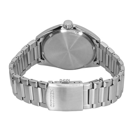 Reloj Citizen Eco-Drive de acero inoxidable con esfera verde AW1571-76X 100M para hombre