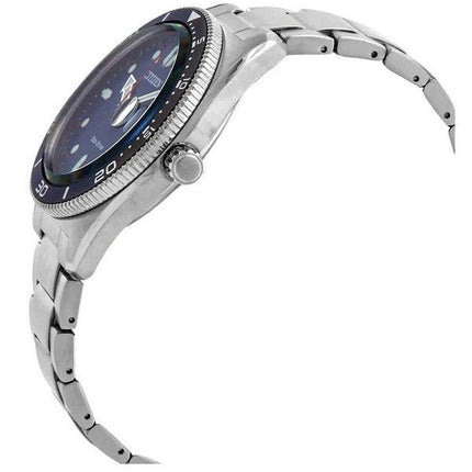 Reloj Citizen Eco-Drive de acero inoxidable con esfera azul AW1761-89L 100M para hombre