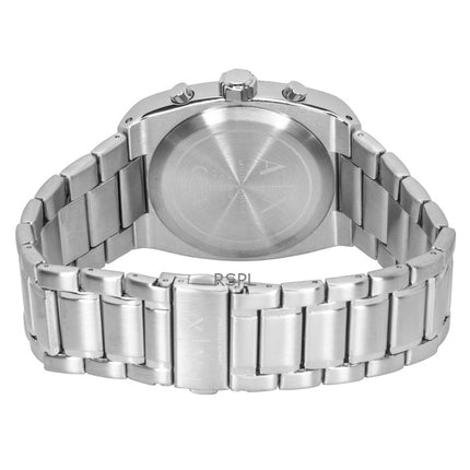 Reloj Armani Exchange Oliver Chronograph de acero inoxidable con esfera gris de cuarzo AX2820 para hombre