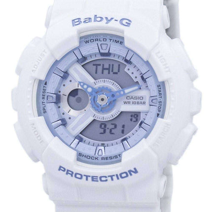 Reloj Casio Baby-G a prueba de golpes mundial tiempo Analógico Digital BA-110BE-7A de la mujer