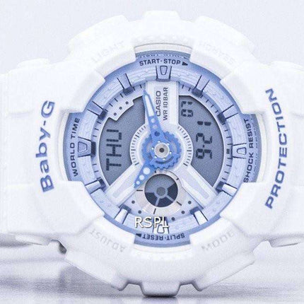 Reloj Casio Baby-G a prueba de golpes mundial tiempo Analógico Digital BA-110BE-7A de la mujer