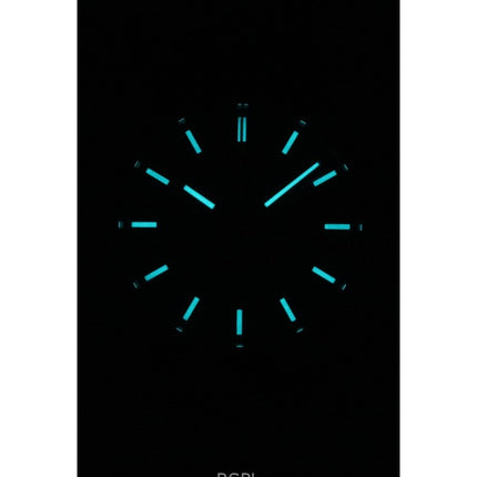 Reloj cronógrafo Bauhaus Aviation de titanio con esfera verde de cuarzo 2880M4 100M para hombre