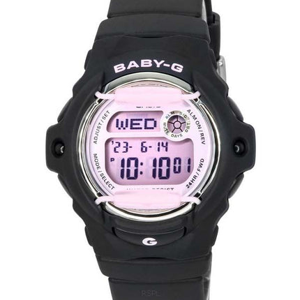 Casio Baby-G Correa de resina digital Esfera rosa Cuarzo BG-169U-1C 200M Reloj para mujer
