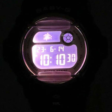 Casio Baby-G Correa de resina digital Esfera rosa Cuarzo BG-169U-1C 200M Reloj para mujer