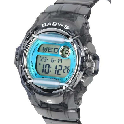 Reloj para mujer Casio Baby-G Digital Grey Resin Strap Cuarzo BG-169U-8B 200M