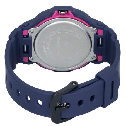 Reloj Casio Baby-G analógico de resina con esfera azul de cuarzo BGA-10D-2A1 100M para mujer