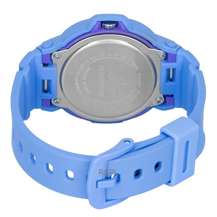 Reloj Casio Baby-G analógico de resina con esfera azul de cuarzo BGA-10D-2A2 100M para mujer