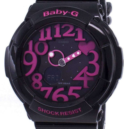 Reloj Casio Baby-g neón iluminador Analógico Digital BGA-130-1B de la mujer
