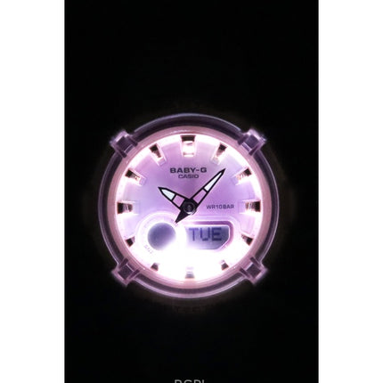 Reloj Casio Baby-G analógico digital con correa de resina y esfera multicolor de cuarzo BGA-280TD-7A, 100 m, para mujer