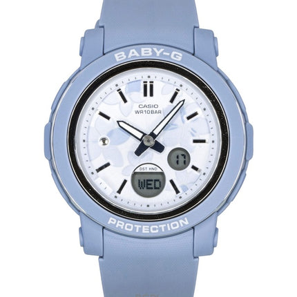 Reloj Casio Baby-G analógico digital con correa de resina y esfera multicolor de cuarzo BGA-290FL-2A 100M para mujer