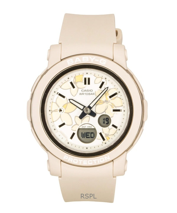 Reloj Casio Baby-G analógico digital con correa de resina y esfera multicolor de cuarzo BGA-290FL-4A 100M para mujer