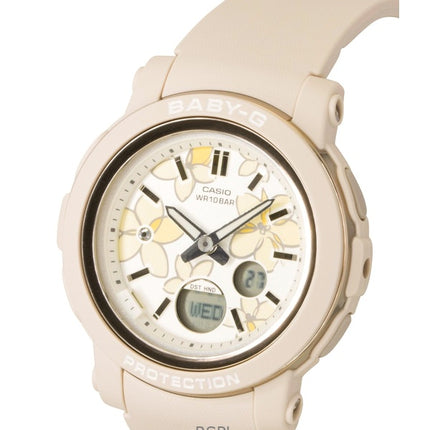 Reloj Casio Baby-G analógico digital con correa de resina y esfera multicolor de cuarzo BGA-290FL-4A 100M para mujer