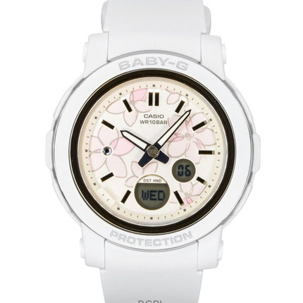 Reloj Casio Baby-G analógico digital con correa de resina y esfera multicolor de cuarzo BGA-290FL-7A 100M para mujer