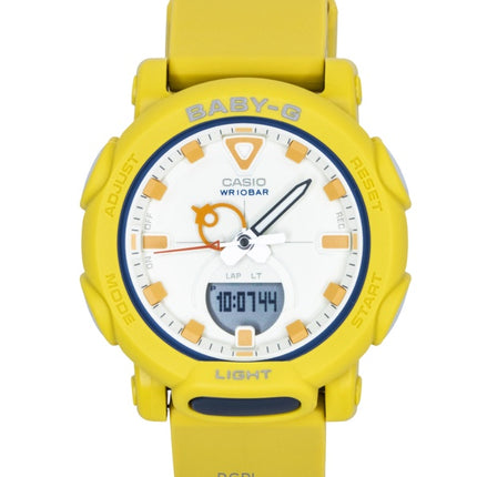 Reloj Casio Baby-G analógico digital con correa de resina y esfera blanca de cuarzo BGA-310RP-9A 100M para mujer