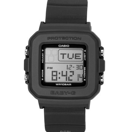Reloj Casio Baby-G Plus de cuarzo con correa de resina digital BGD-10KH-2C para mujer, 100 m, con soporte especial