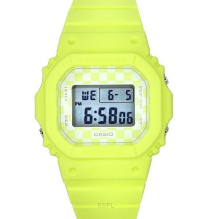 Reloj Casio Baby-G Skater Fashion digital de resina verde claro con correa de cuarzo BGD-565GS-9 100M para mujer