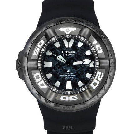 Reloj para hombre Citizen Eco-Drive Promaster Marine Godzilla Edición limitada con esfera negra Diver&#39,s BJ8056-01E 300M