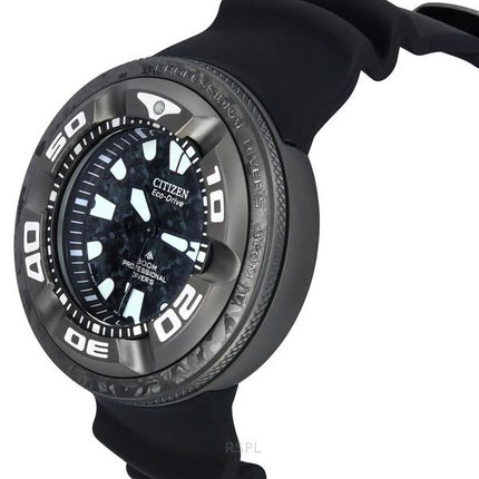 Reloj para hombre Citizen Eco-Drive Promaster Marine Godzilla Edición limitada con esfera negra Diver&#39,s BJ8056-01E 300M