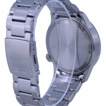 Reloj Citizen Aviator Eco-Drive de acero inoxidable con esfera negra BM7550-87E 100M para hombre