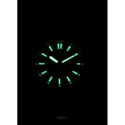 Reloj Citizen Eco-Drive de acero inoxidable con esfera verde BM7630-80X 100M para hombre