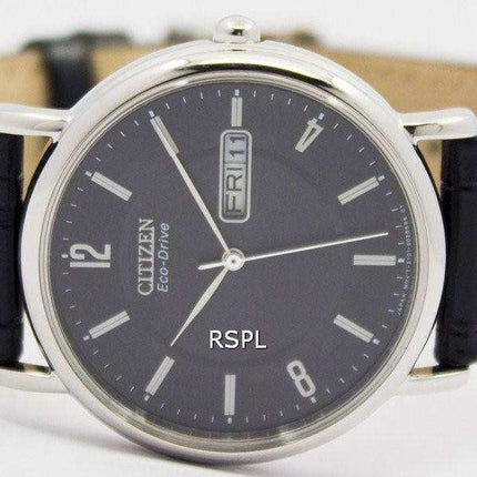 Reloj de hombre Citizen Eco-Drive correa de cuero negro BM8240-03E