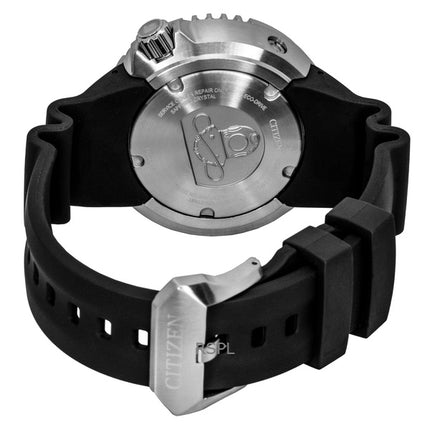 Reloj Citizen Promaster Eco-Drive Diver&#39;s BN1024-01Z para hombre con correa de poliuretano y esfera roja, 300 m