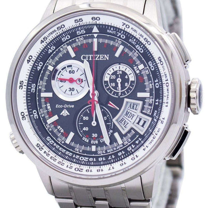 Citizen titanio Promaster Radio controlados reloj BY0010-52E BY0010 mundo tiempo hombres
