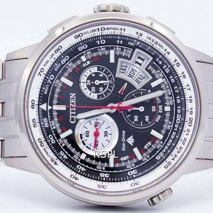 Citizen titanio Promaster Radio controlados reloj BY0010-52E BY0010 mundo tiempo hombres