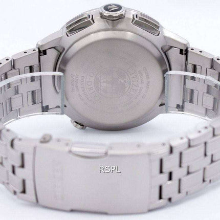 Citizen titanio Promaster Radio controlados reloj BY0010-52E BY0010 mundo tiempo hombres