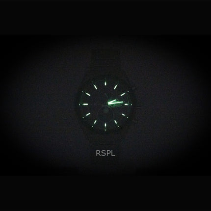 Reloj Citizen Tsuki-Yomi Radiocontrolado con Fase Lunar, Esfera Roja, Super Titanio, Eco Drive BY1018-80X, 100 m para hombre