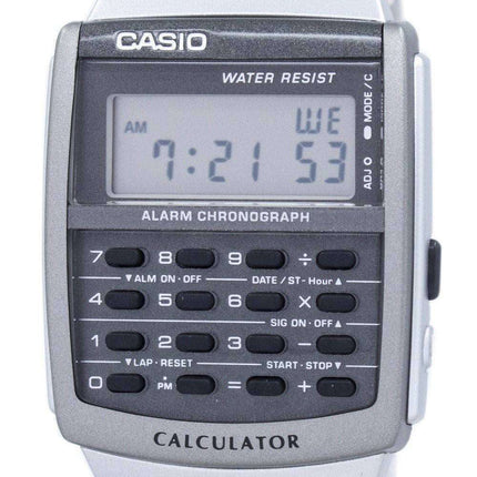 Reloj Casio clásico cuarzo calculadora Varonil de CA-506-1DF CA506 - 1D