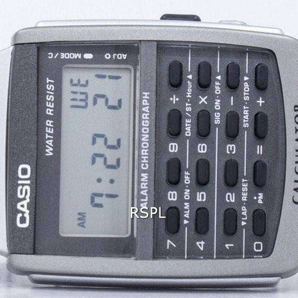 Reloj Casio clásico cuarzo calculadora Varonil de CA-506-1DF CA506 - 1D